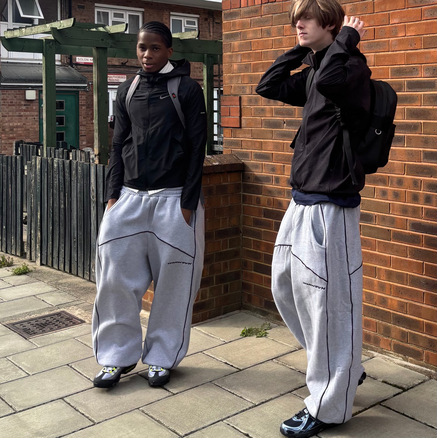GREY TECH JOGGERS